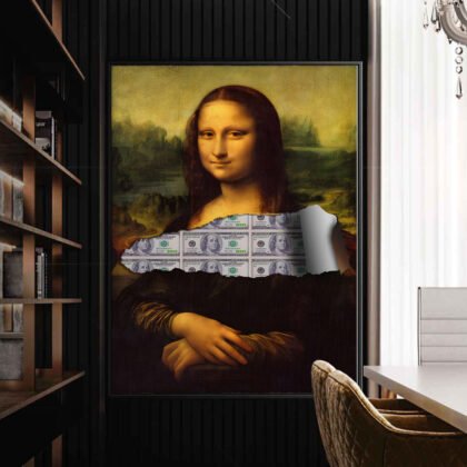 Tableau décoratif - reach monalisa