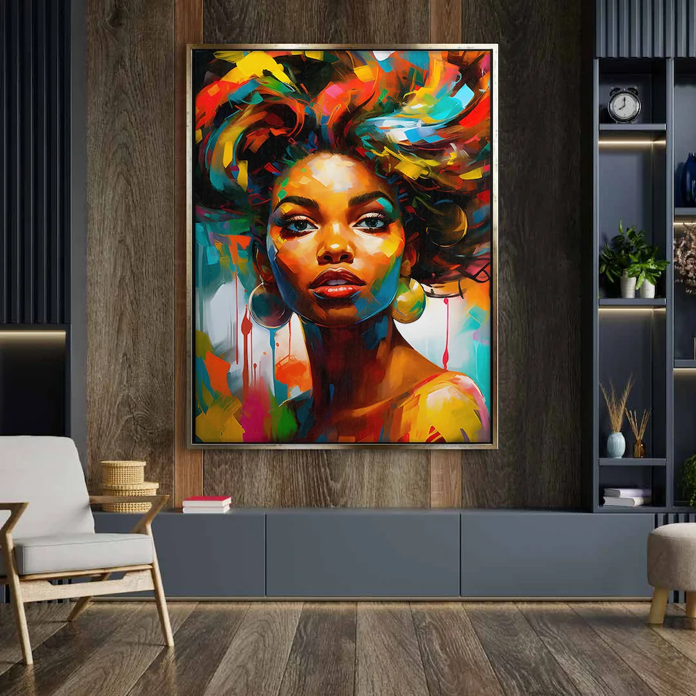 abstract black woman – Image 2