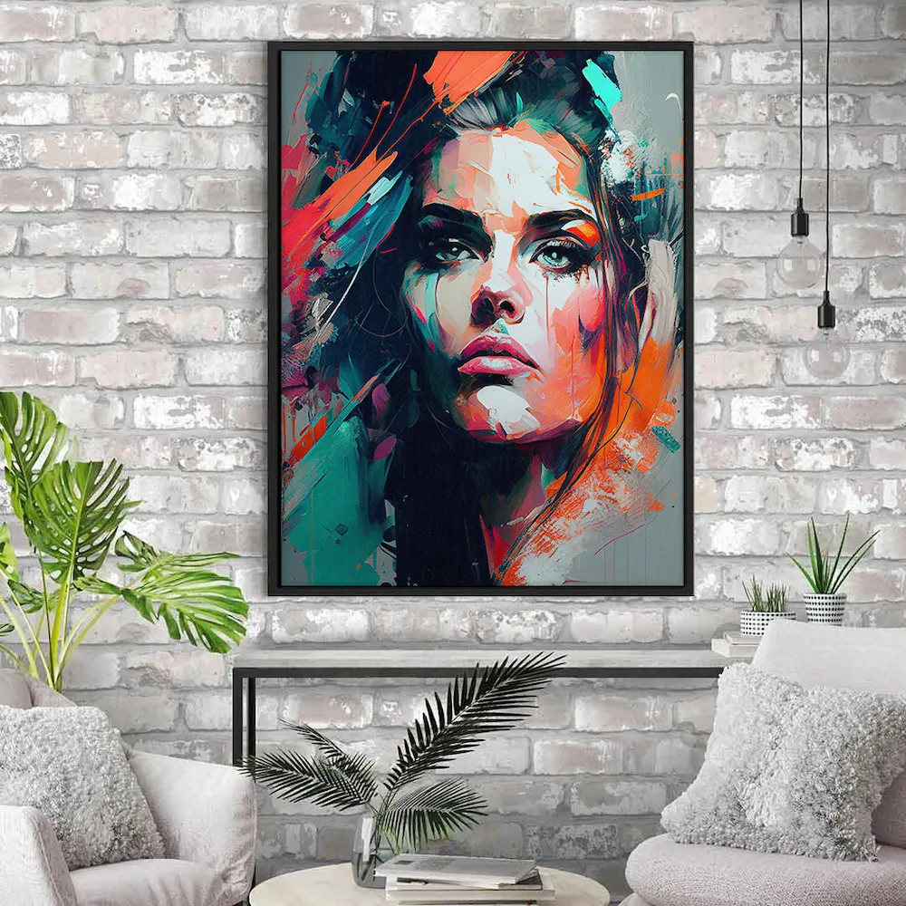 Femme en Couleurs Éclatantes – Image 2