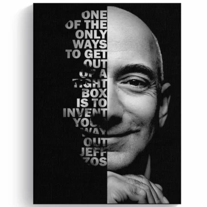 Vision et Ambition : Art Mural de Jeff Bezos