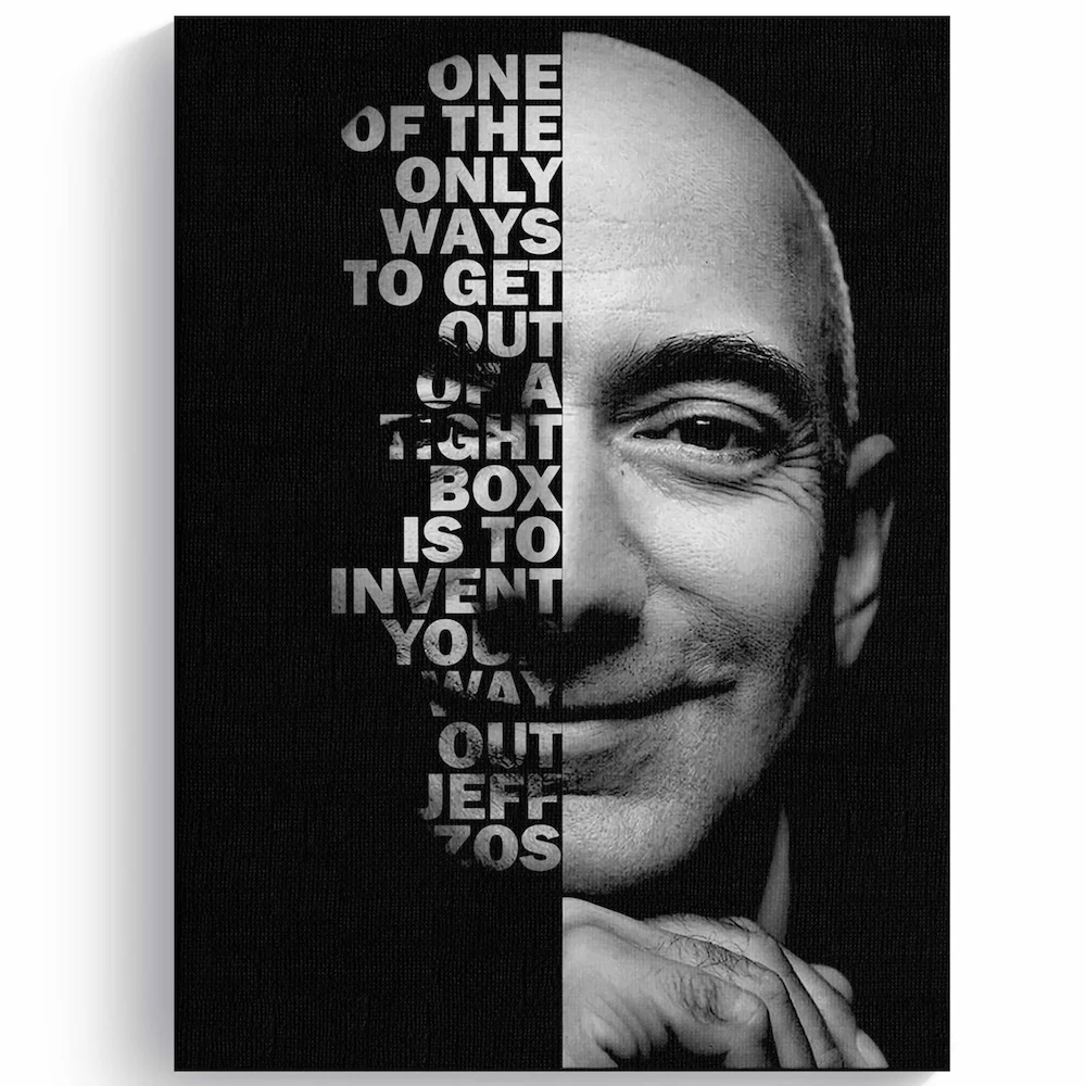 Vision et Ambition : Art Mural de Jeff Bezos