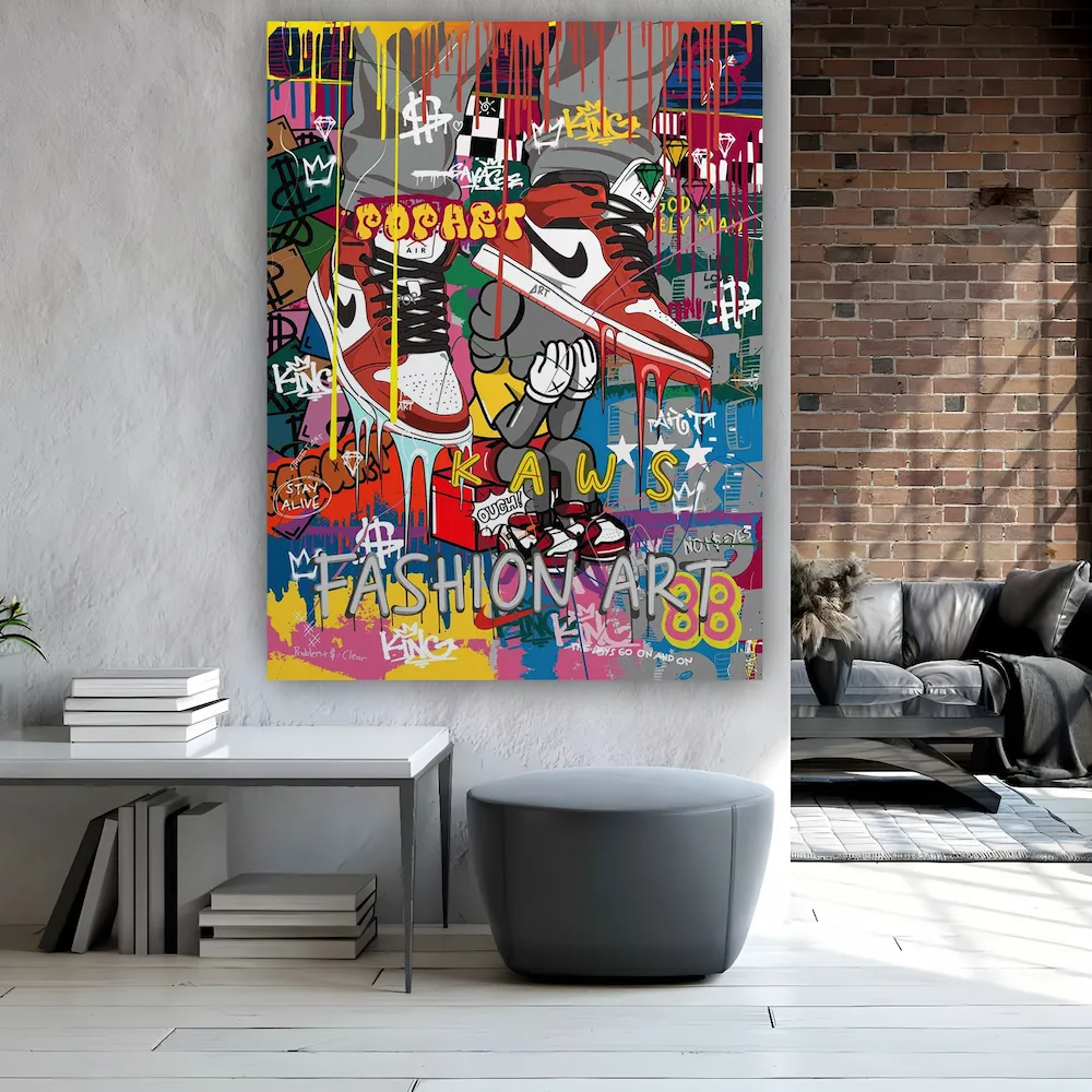 Tableau décoratif - Graffiti sneaker art – Image 2