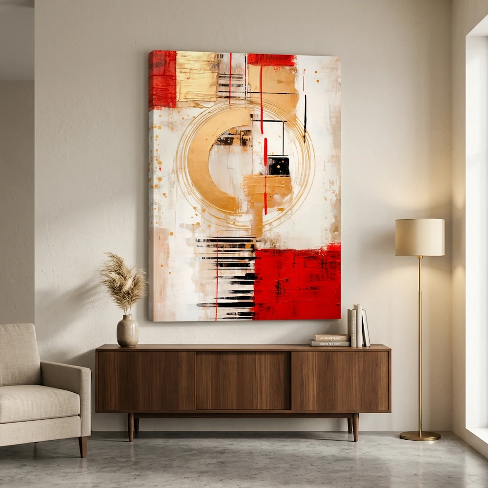 Tableau décoratif – ABSTRACT ART Atmospheric Excitement – Image 2
