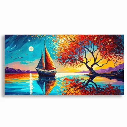 Tableau décoratif - L’Escale Flamboyante