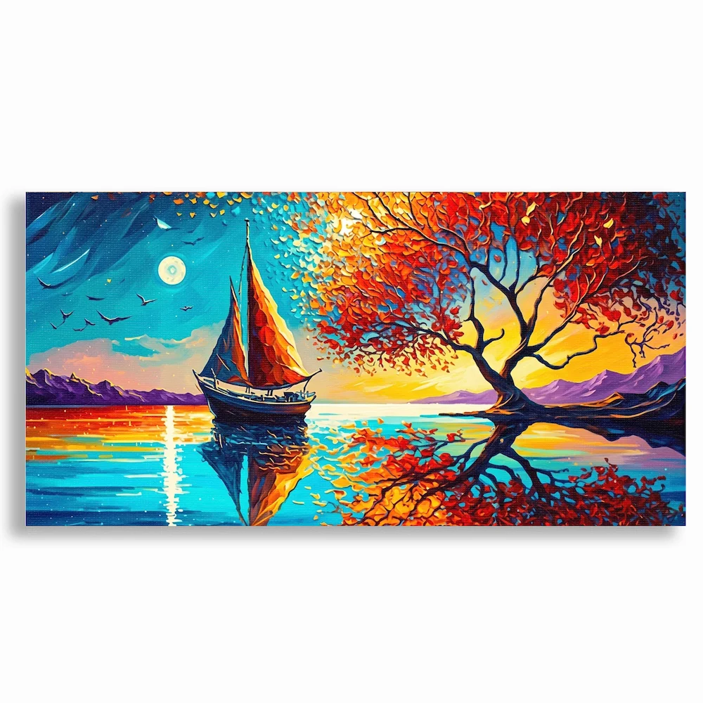 Tableau décoratif - L’Escale Flamboyante