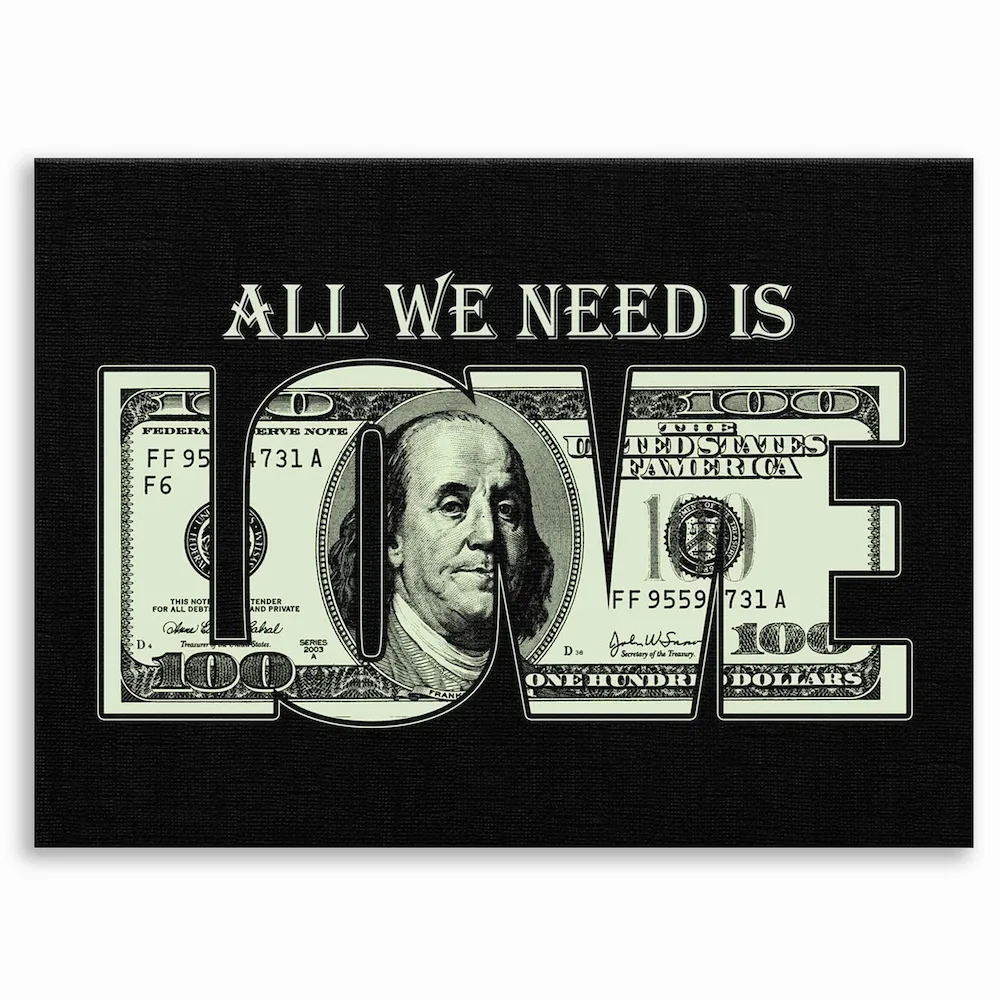 Tableau décoratif - All we need is Love