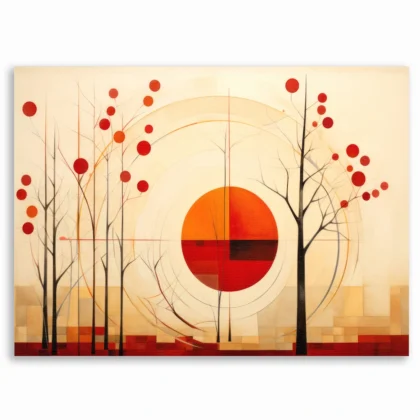 Tableau décoratif – Geometric Art Sun