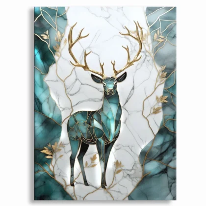 Tableau décoratif - Golden-Branched Deer