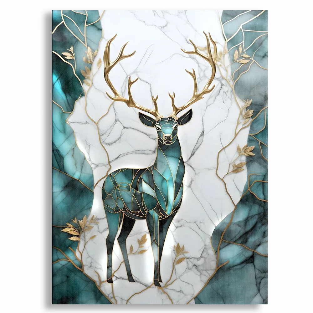 Tableau décoratif - Golden-Branched Deer