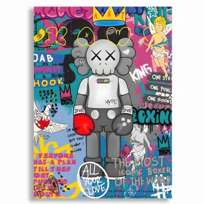Tableau décoratif - Kaws Hypebeast