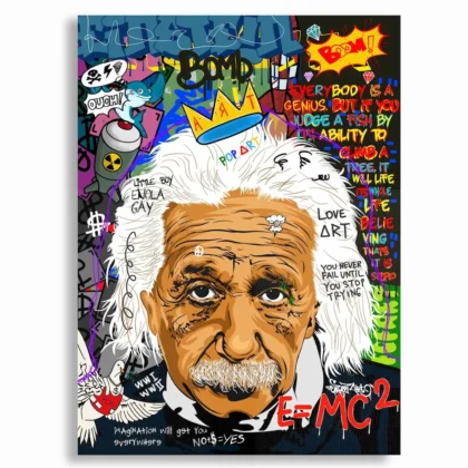 Tableau décoratif - Profesor Einstein